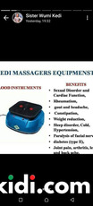 Blood circulatory massager machine