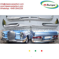 Mercedes W111 W112 Fintail Saloon bumpers (1959-1968)