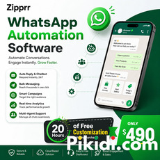 Zipprr WhatsApp Automation Software for Education – Automate Enrollment for $490
