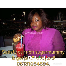 Do you need a sugar mummy in your area, call O8I3IO34894