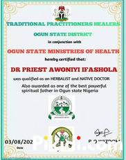 The best powerful spiritual herbalist in Nigeria chief Awoniyi+2348117855171 - 5