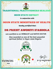 The best powerful spiritual herbalist in Nigeria+2348117855171 - 4