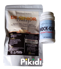 De Senior Men Extra Manpower Tea+Nock Out Herbal Capsule