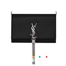 YSL Uptown 粒面壓花皮革手拿包｜優雅與實用兼具的時尚必備